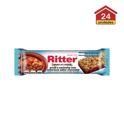 Barra De Cereal Ritter Avelã, Castanha E Chocolate 24unidade X
