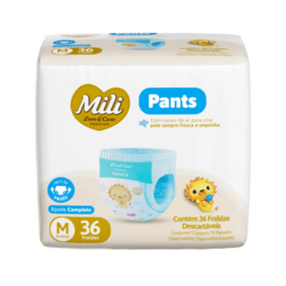 Fralda Mili Love Care Pants Jumbo M/36