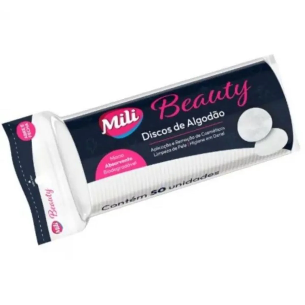 Discos De Algodao Mili Beauty 50x50