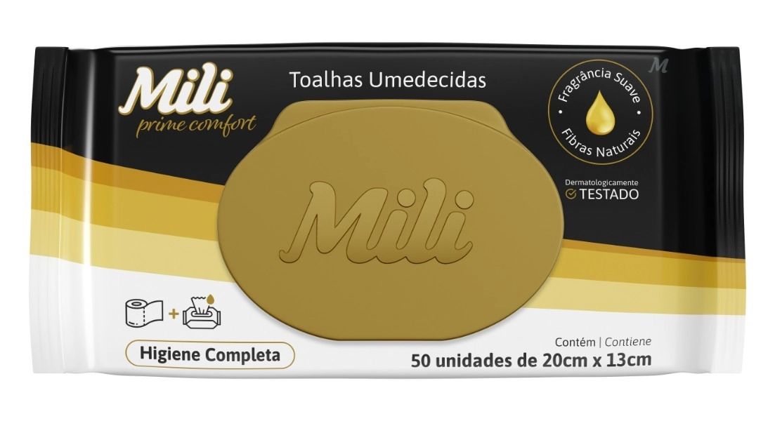 Toalhinha Umed Mili Prime Comfort C/50
