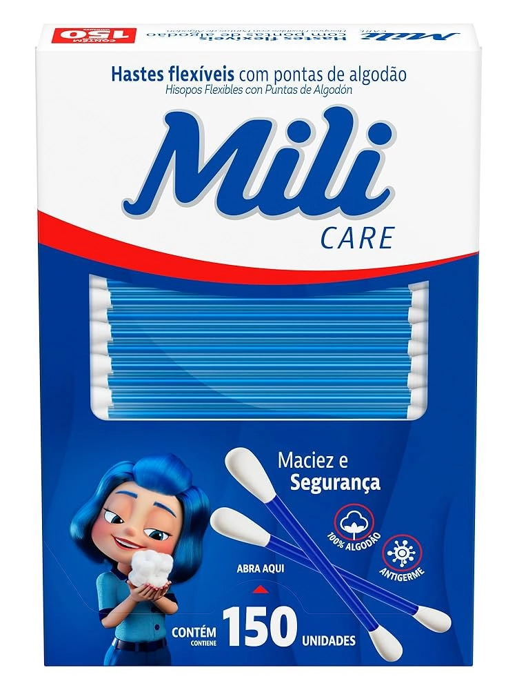 Hastes Flexiveis Mili 150un