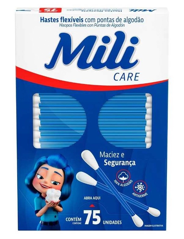 Bastonetes Mili 75un