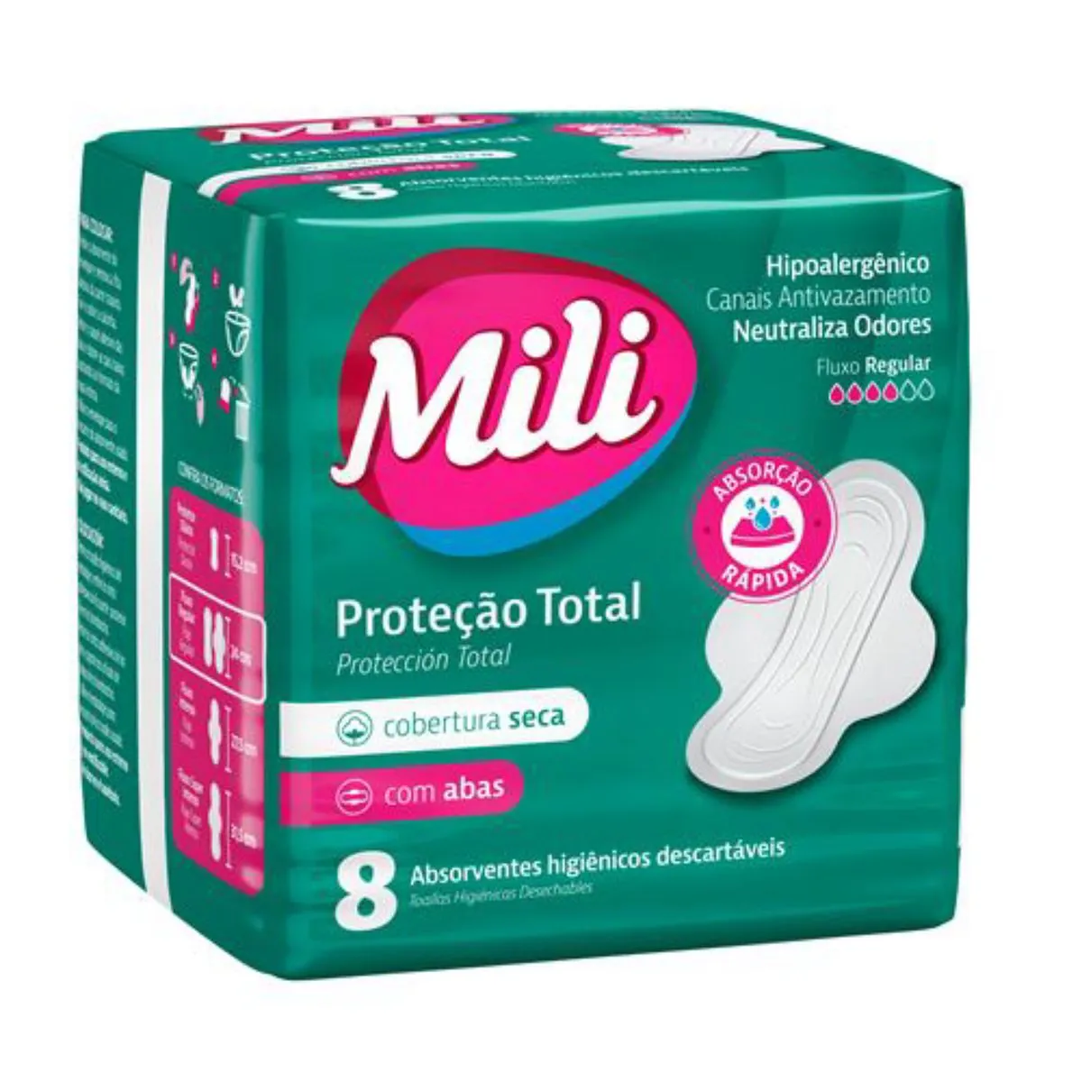 Abs Mili Confort Total C/abas Seca