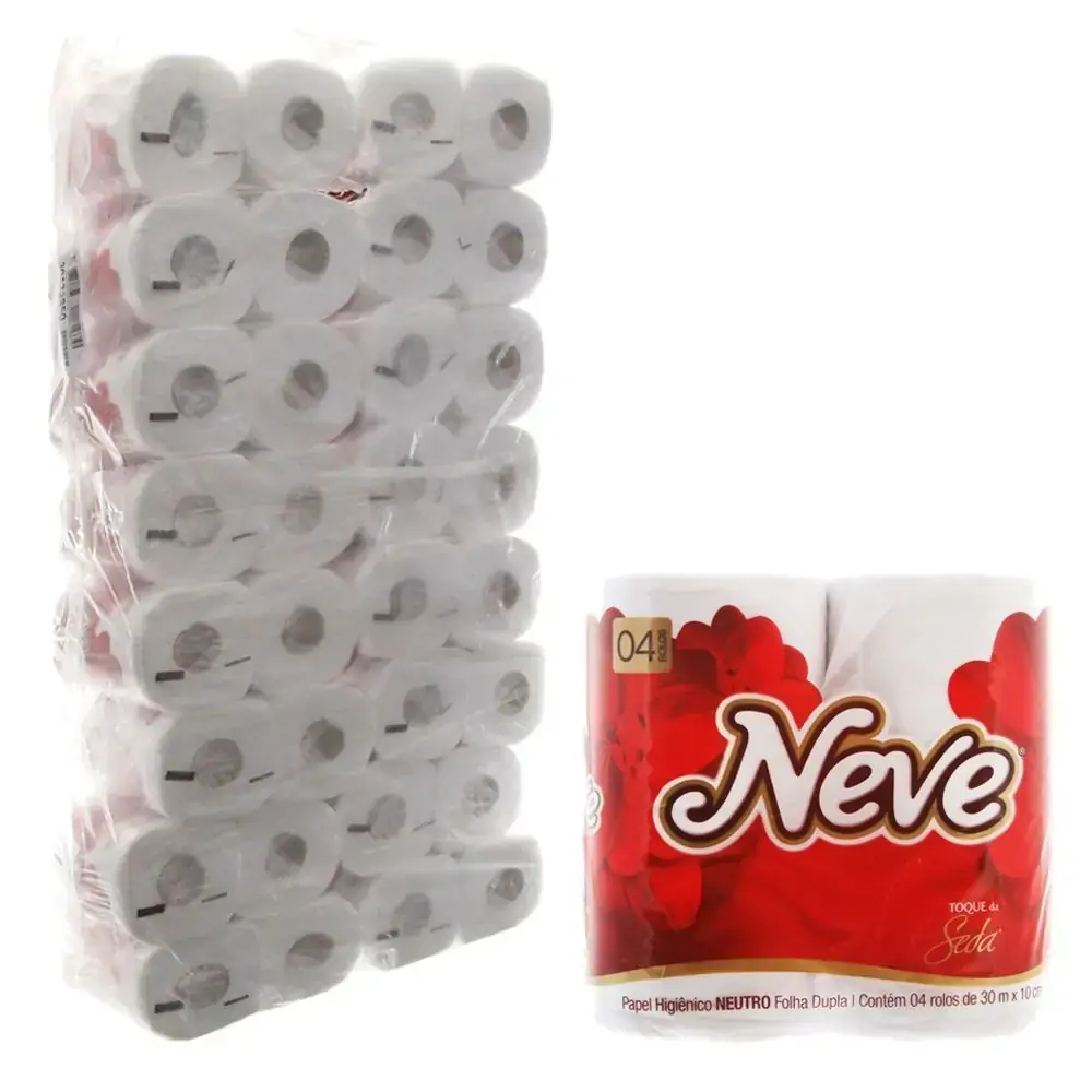 Papel Higiênico Mili Dual 50m F Duplas 8 Rolos