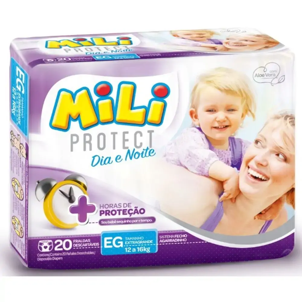 Fralda Mili Noturna Eg