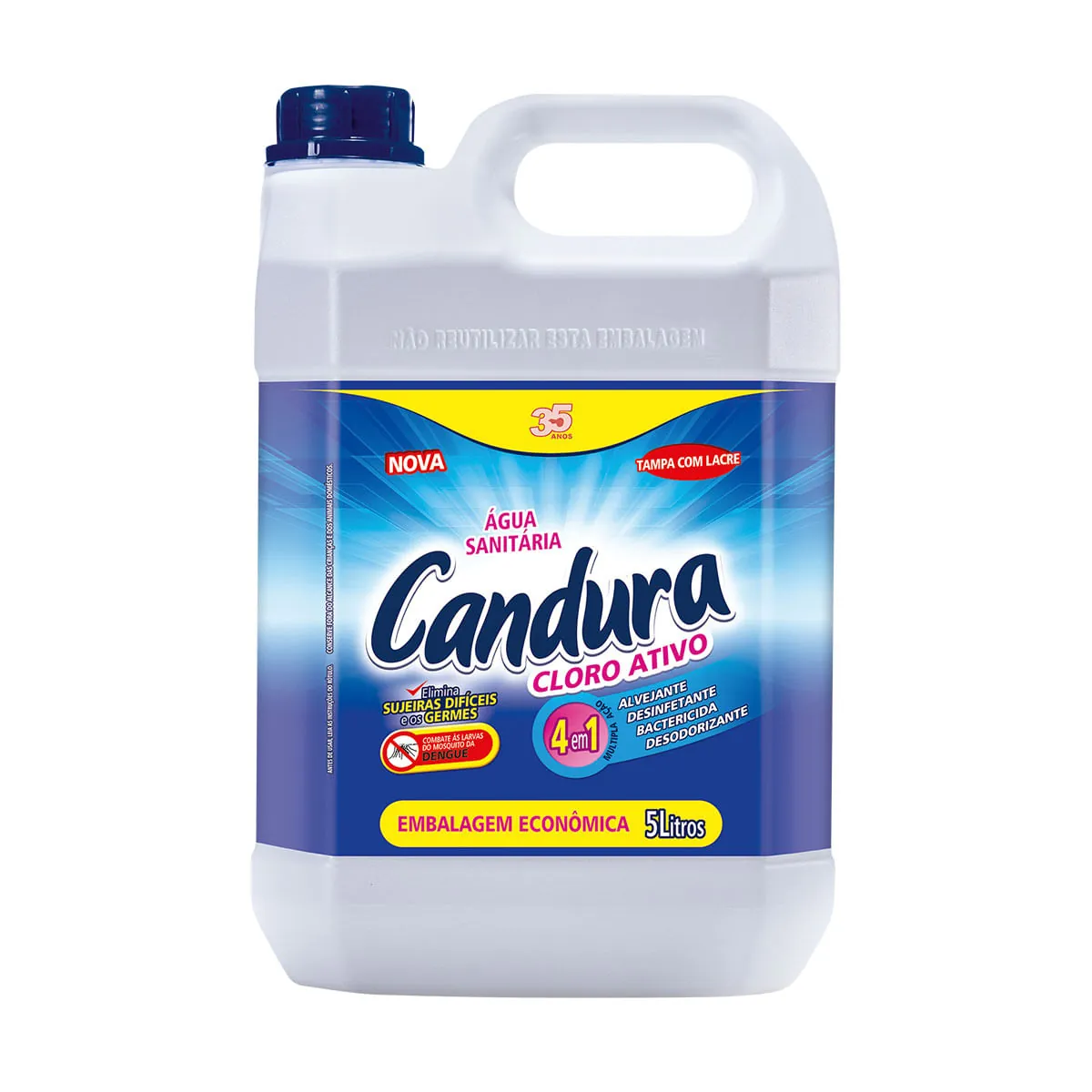 água Sanitária Candura Galão 5l
