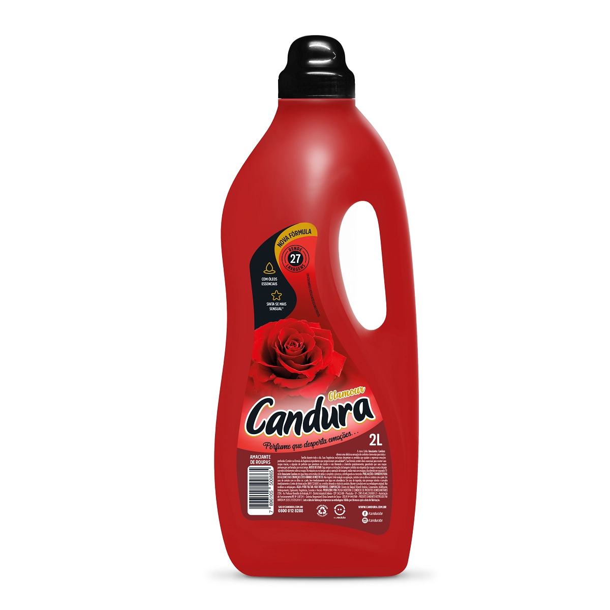 Amaciante De Roupa Glamour Candura Frasco 2l