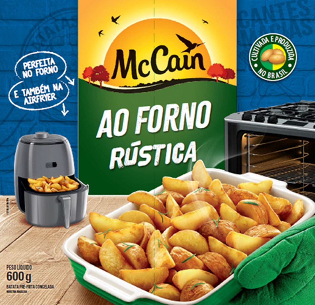 Batata Rústica McCain 600g
