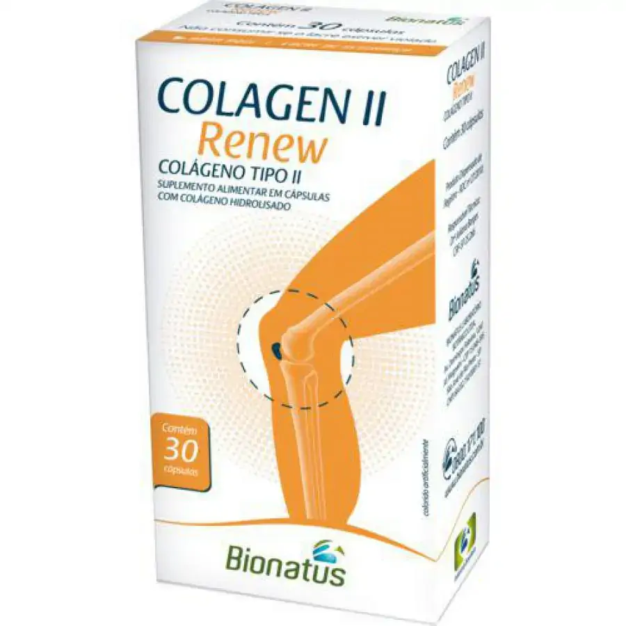 COLAGENO TIPO II RENEW 40MG 30CPS BIONATUS