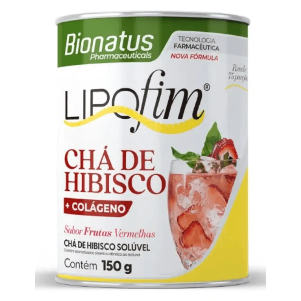 Lipofim Cha Hibisco Colageno