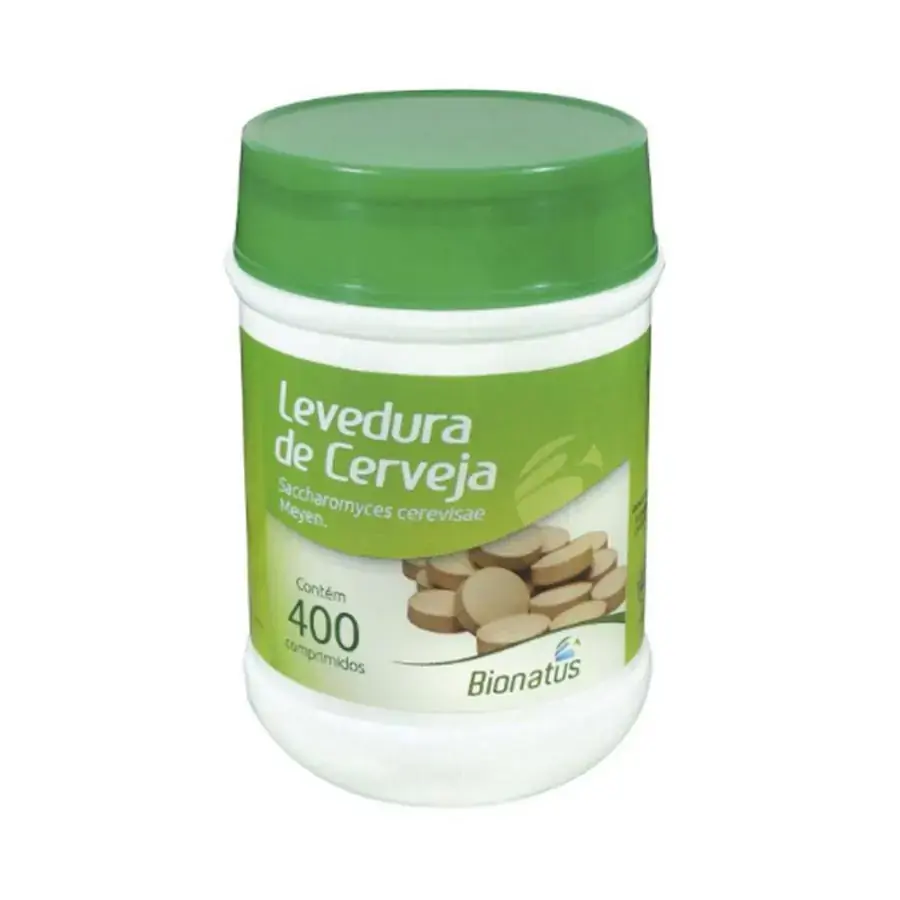 Levedura De Cerveja Green C/400 Cp Bionatus