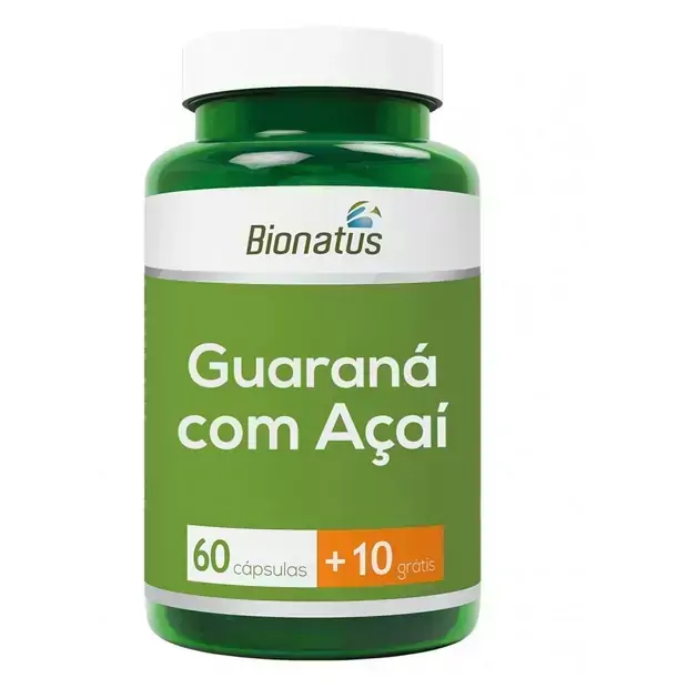 Guarana com Acai 70 cápsulas Green