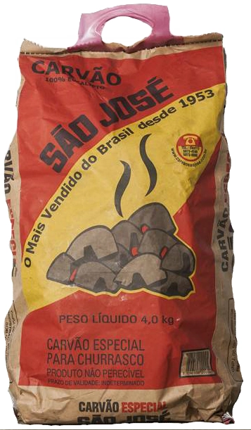 Carvão Para Churrasco São José Pacote 4kg