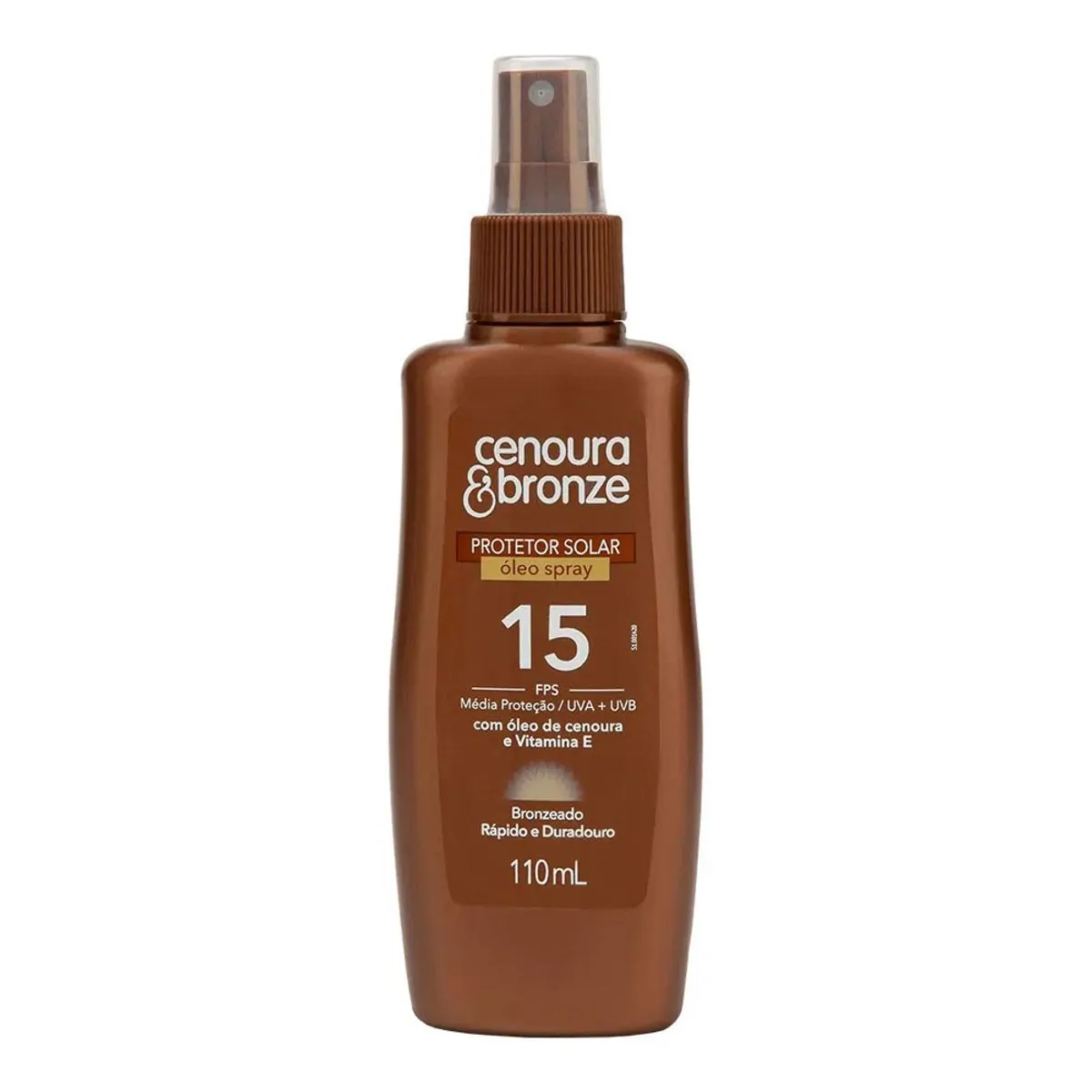Óleo Protetor Solar Cenoura & Bronze 110mL