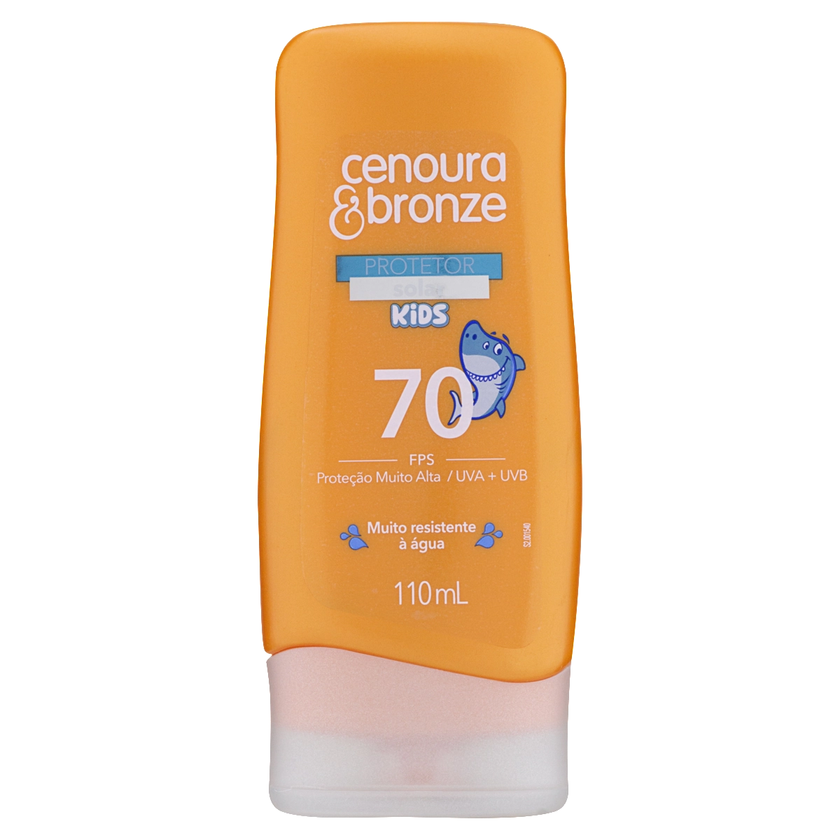 Protetor Solar Kids Fps 70 Cenoura Bronze Frasco 110ml