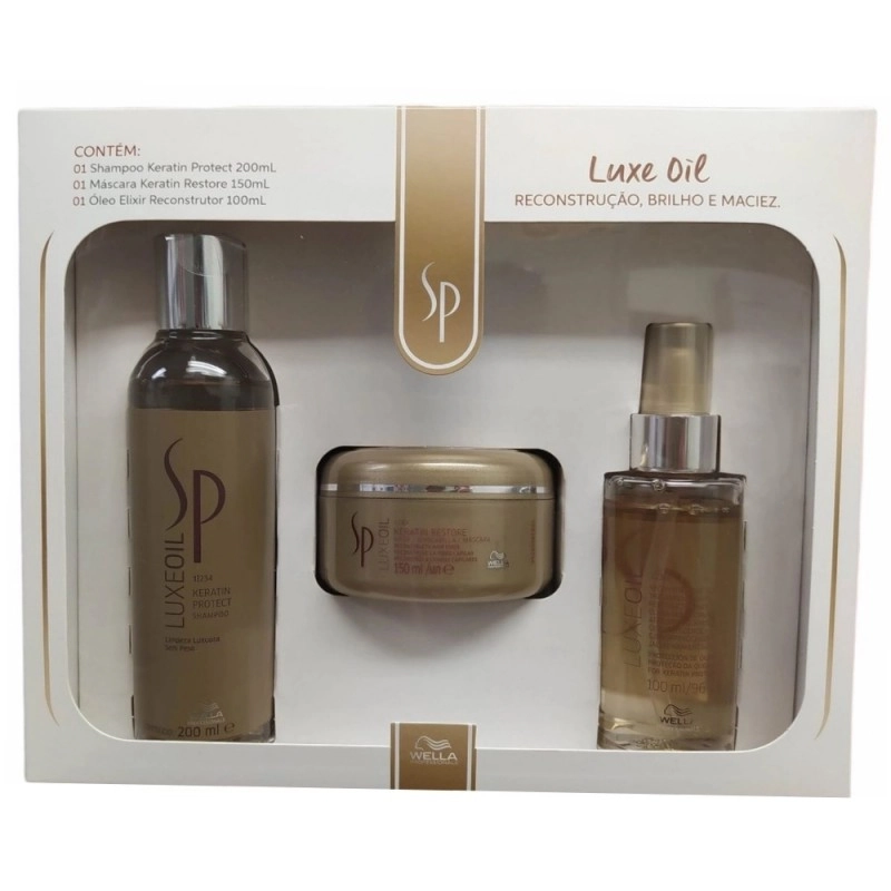 Wella Prof Luxe Kit Sh 200ml Masc 150ml Oil 30ml