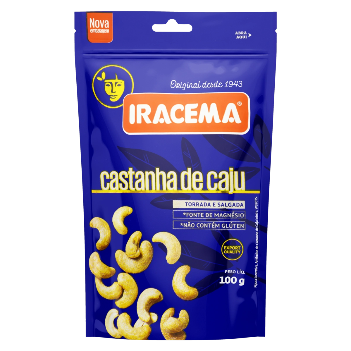 Castanha Caju Iracema Lt 100g