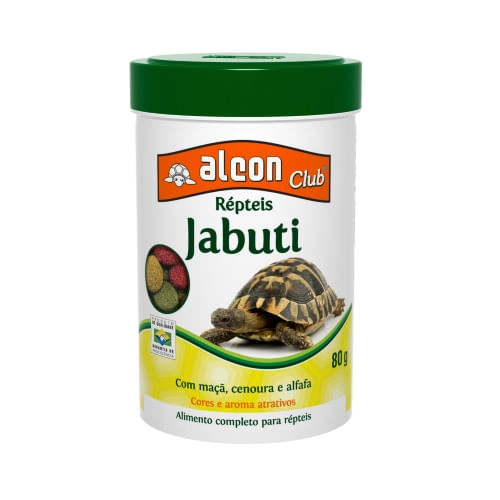 Ração para Répteis Jabuti Alcon 80g
