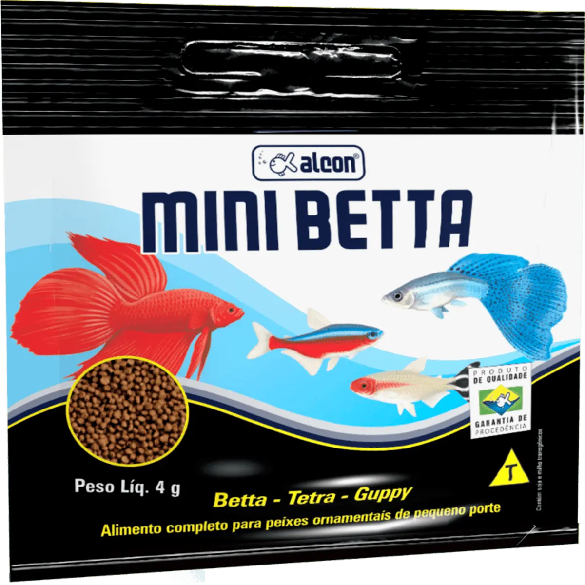 Ração Mini Betta Alcon 4g