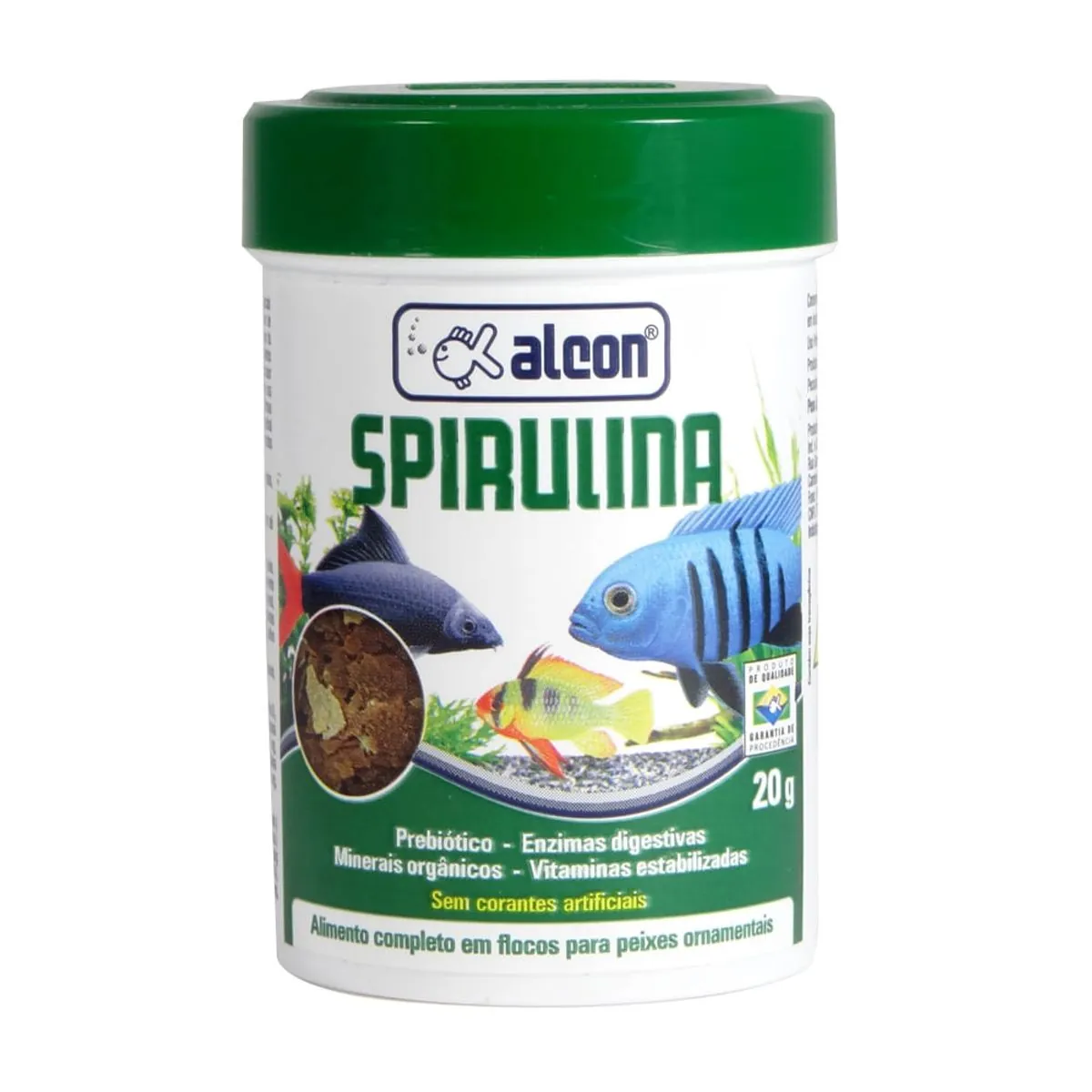 Ração Para Peixes Alcon Spirulina Alcon
