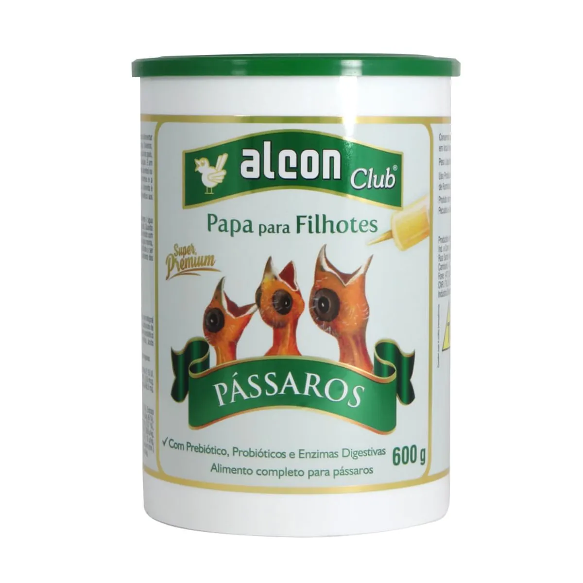 Papa Para Passáros E Filhotes Alcon