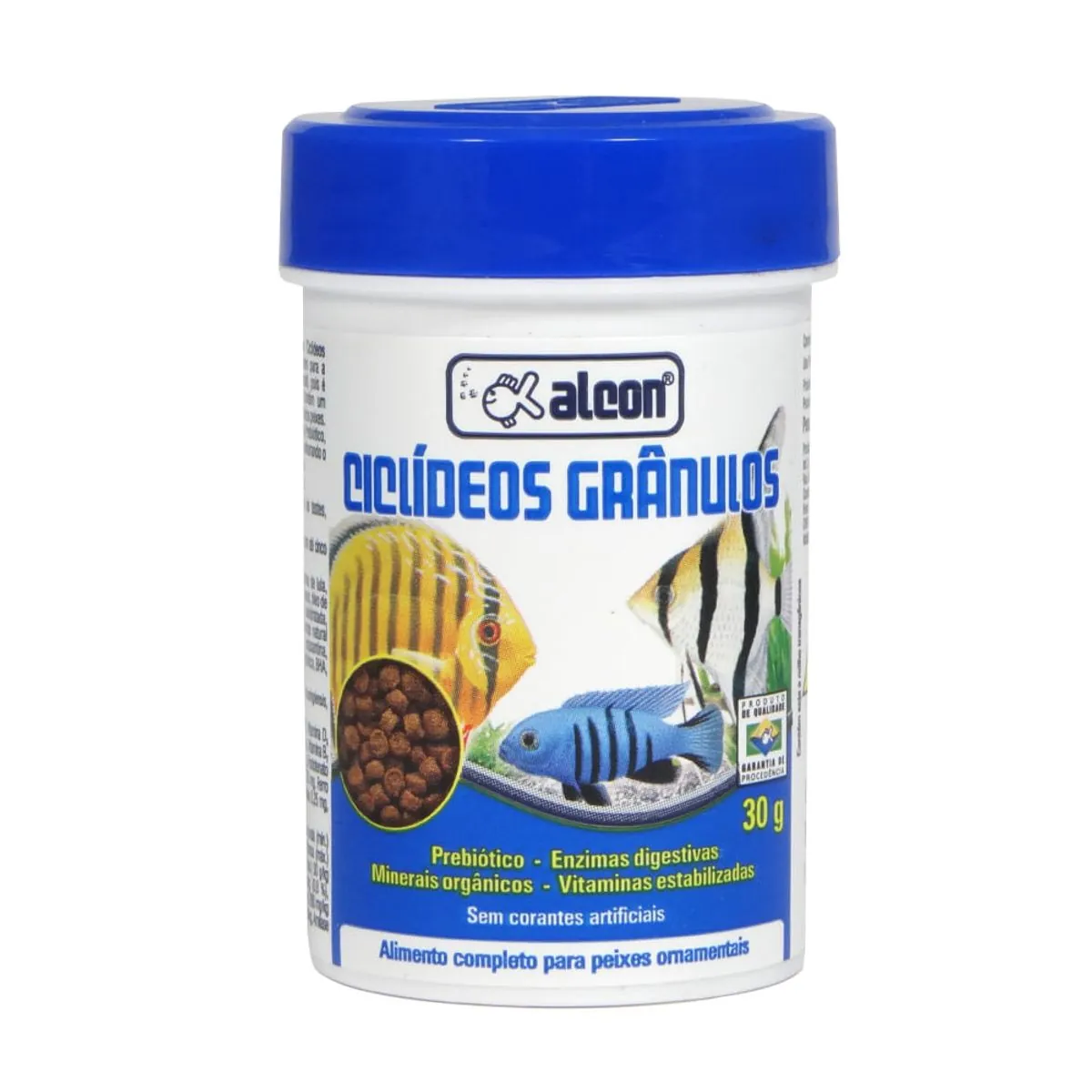 Al.peixe Alcon 30gr Cichlids Granulos