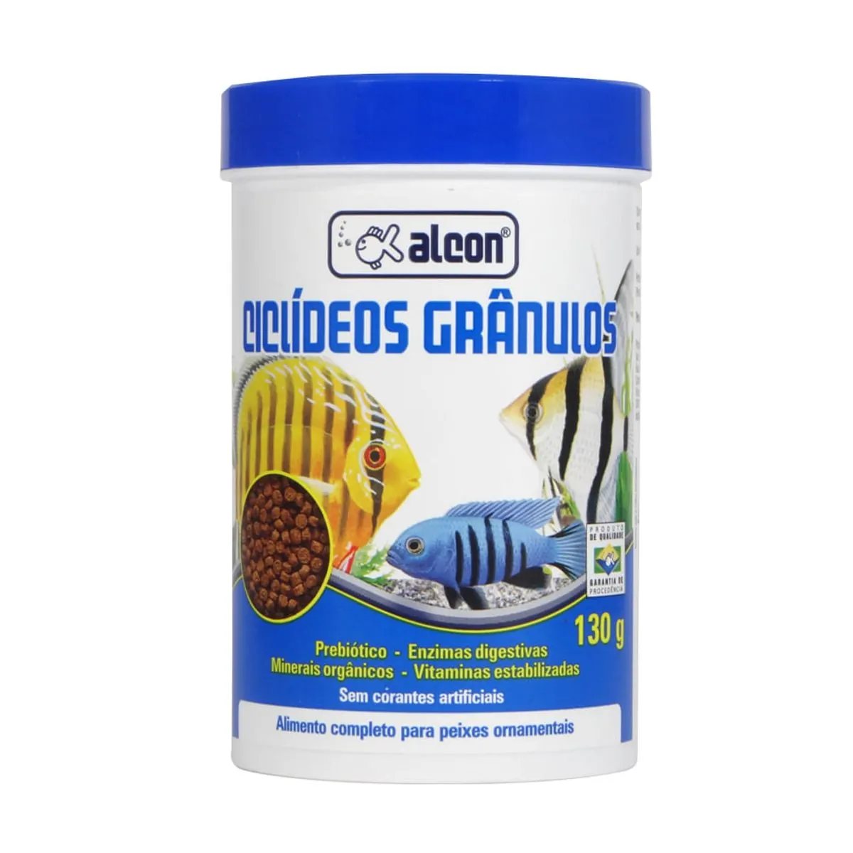 Al.peixe Alcon 130gr Ciclideos Granulos
