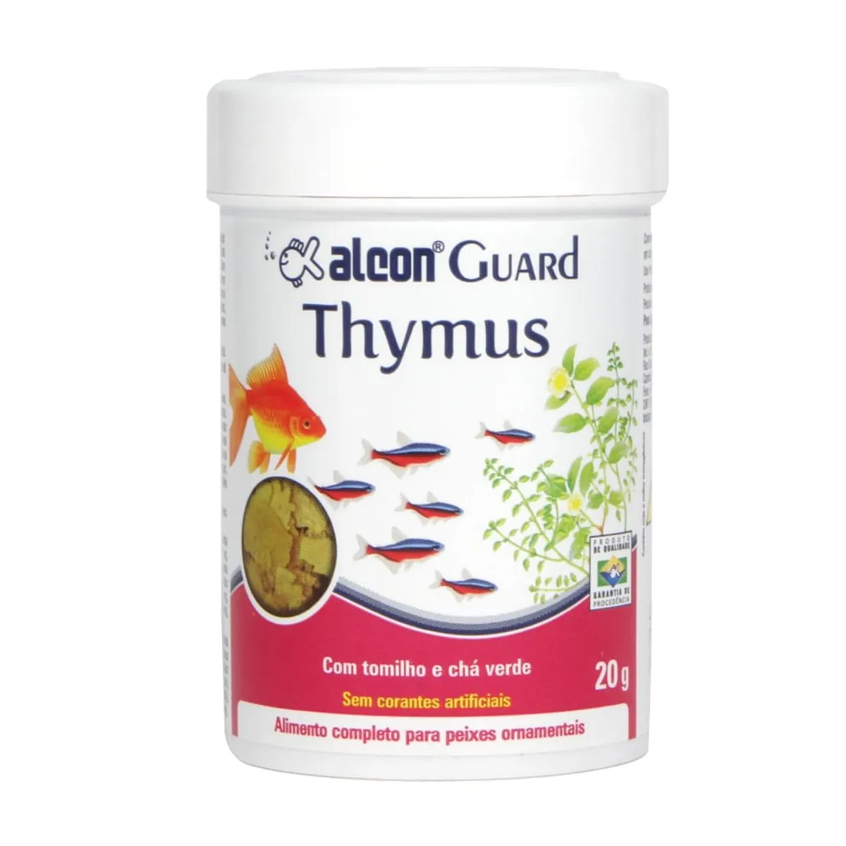 Ração Alcon Guard Thymus Para Peixe 20g
