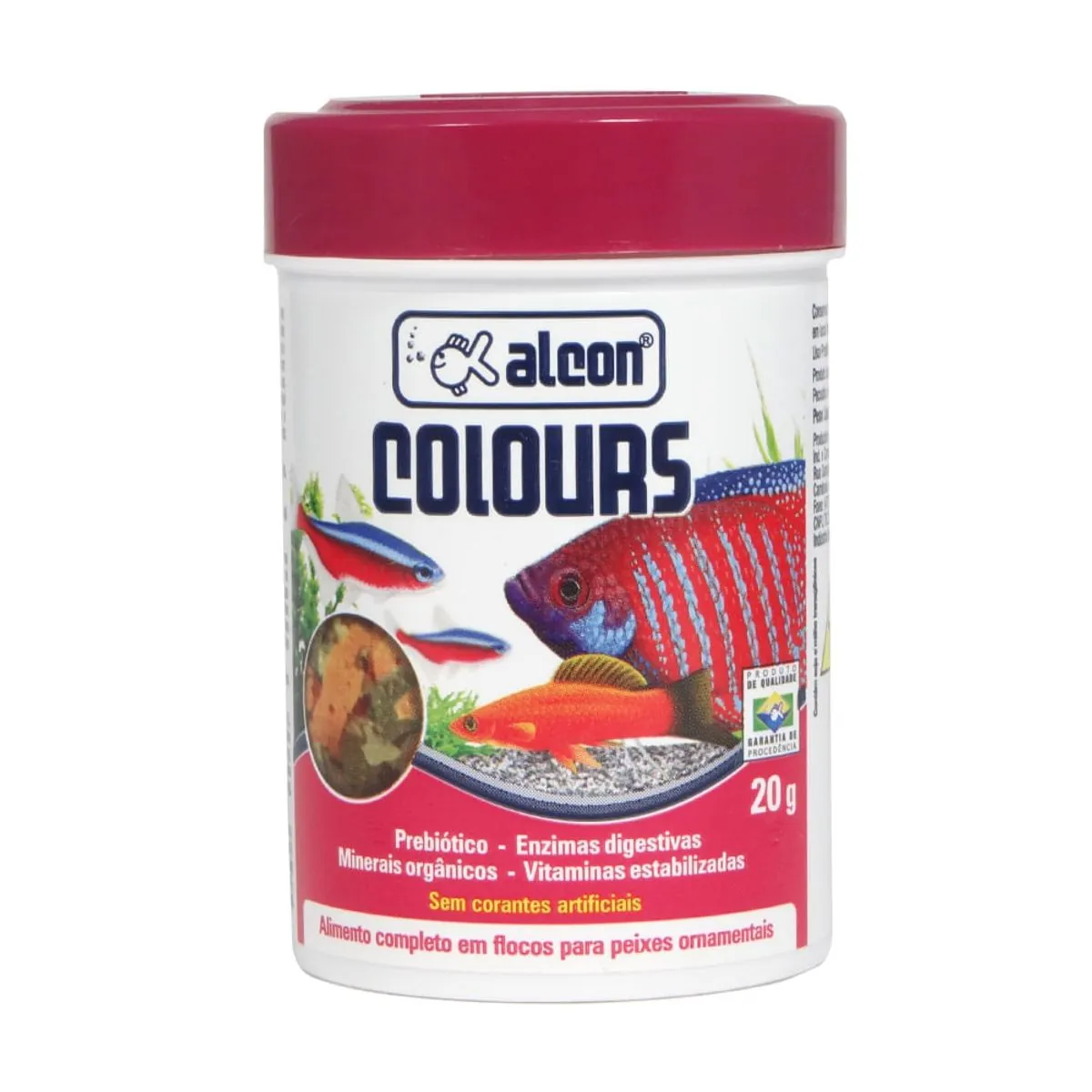 Ração Colours Alcon 20g