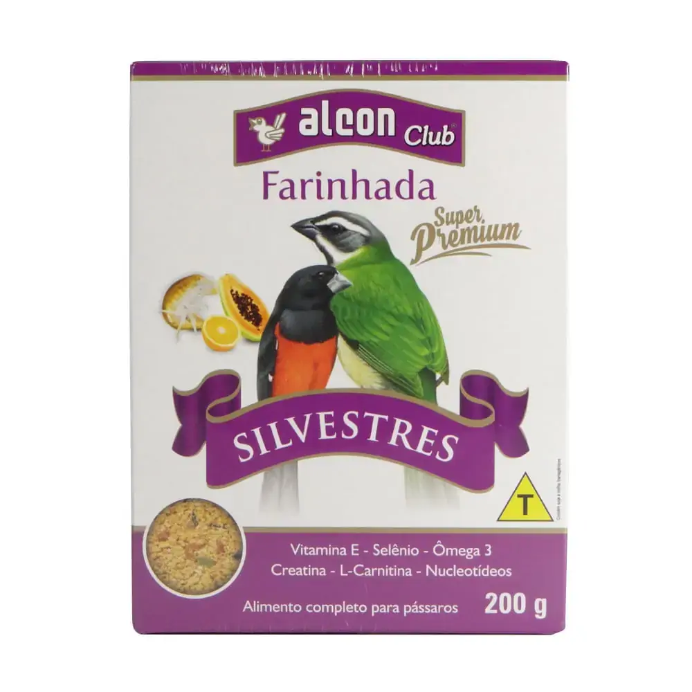 Ração Alcon Pássaros Farinhada Frutas E Insetor