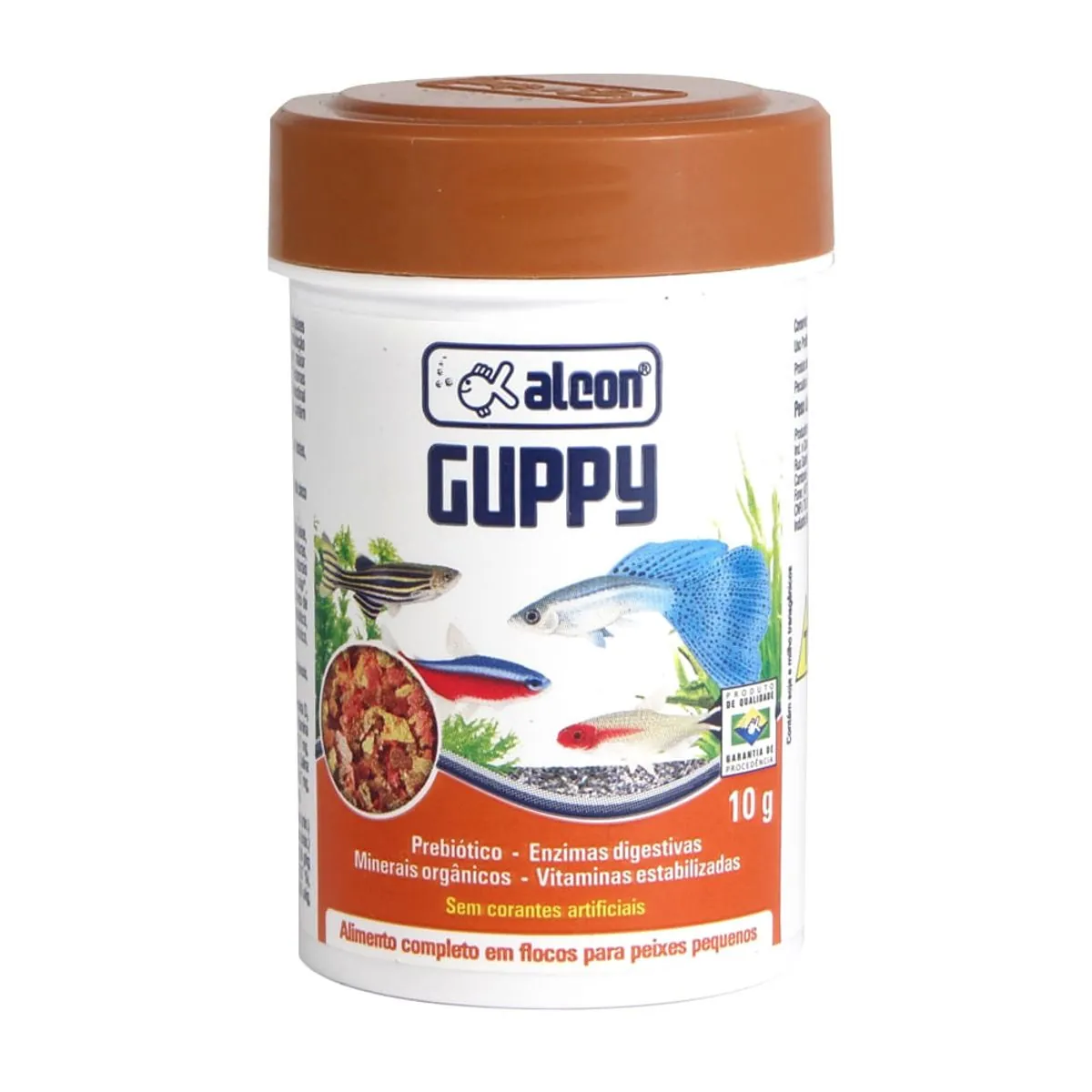 Ração para Peixes Guppy Alcon 10g