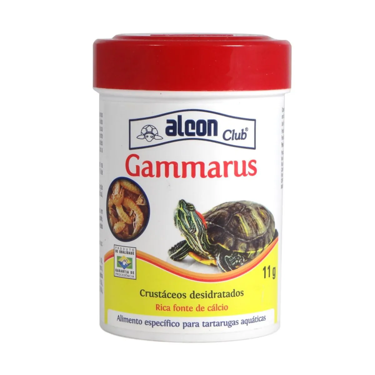 Alimento Específico Para Tartarugas Aquáticas Alcon Club Gammarus Frasco 11g