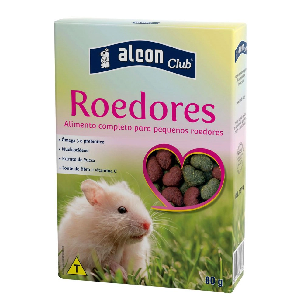 Al.roed.alcon Club Peq.roedores 80g
