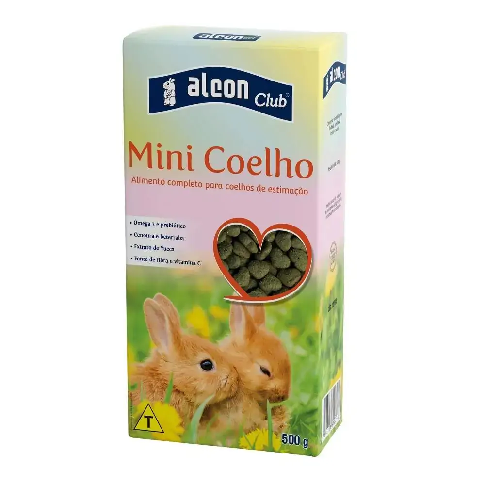 Ração Alcon Club Para Mini Coelhos 500g 500g