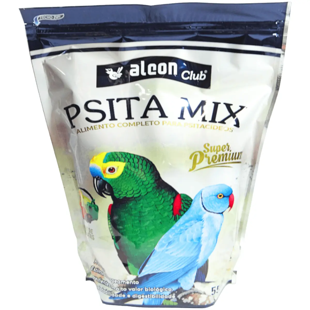 Ração Psita Mix Com Legumes E Frutas Alcon Club 550g