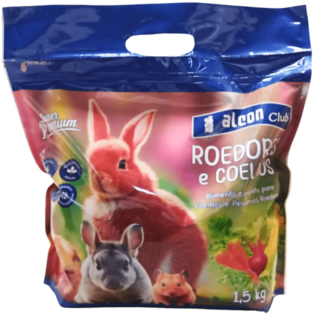 Ração Para Coelho Alcon 1,5kg