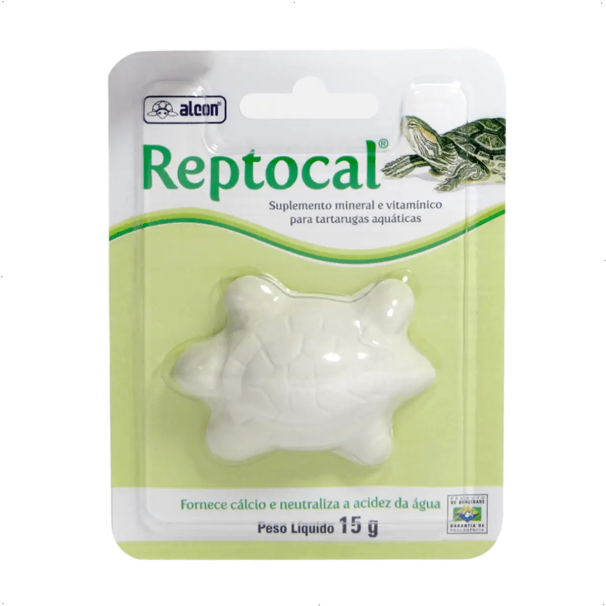 Suplemento Reptocal para Tartarugas Aquáticas Alcon 15 g