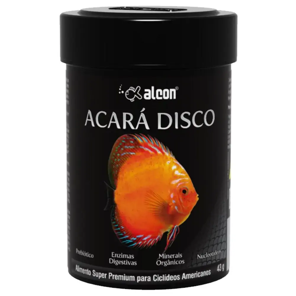 Alimento Para Peixe Acará Disco Alcon 43g