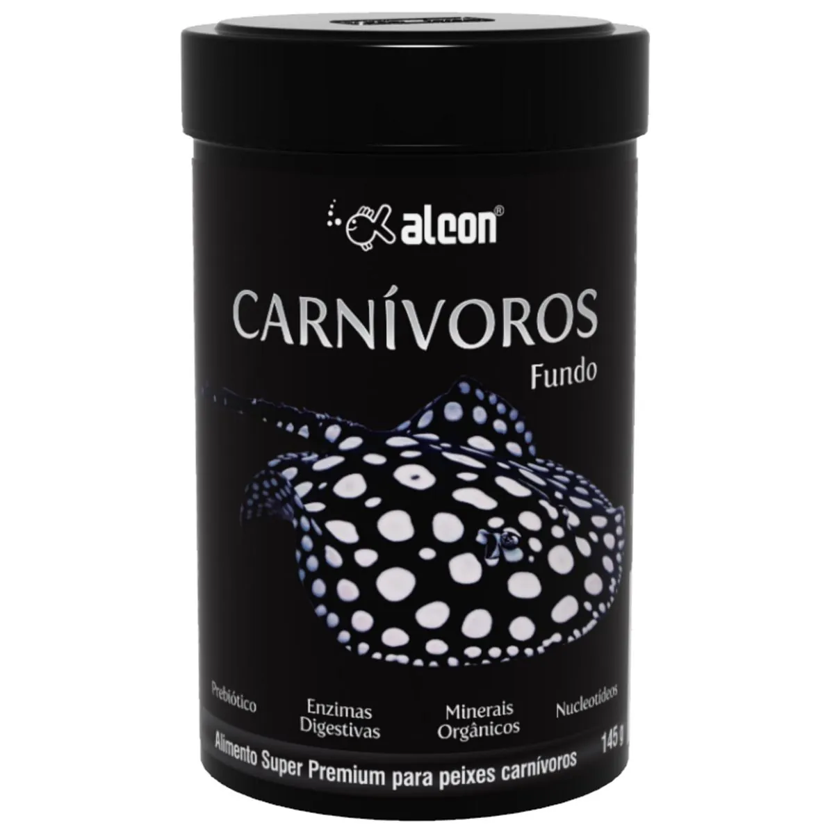 Ração Para Peixes Carnívoros Fundo Alcon 145g