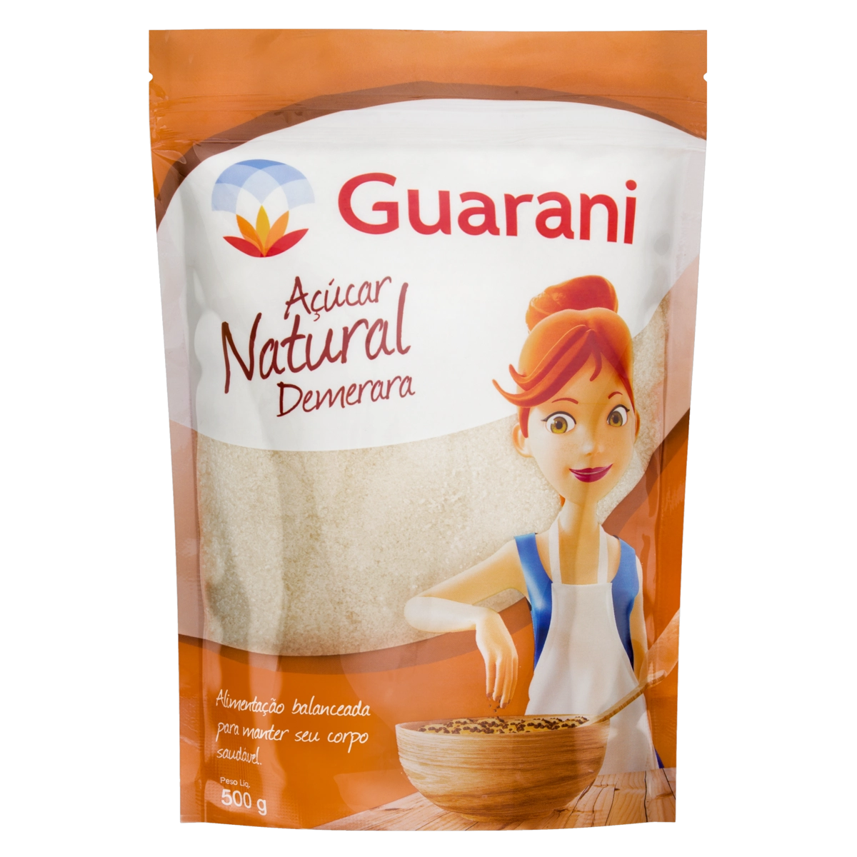 Açúcar Demerara Guarani Sachê 500g