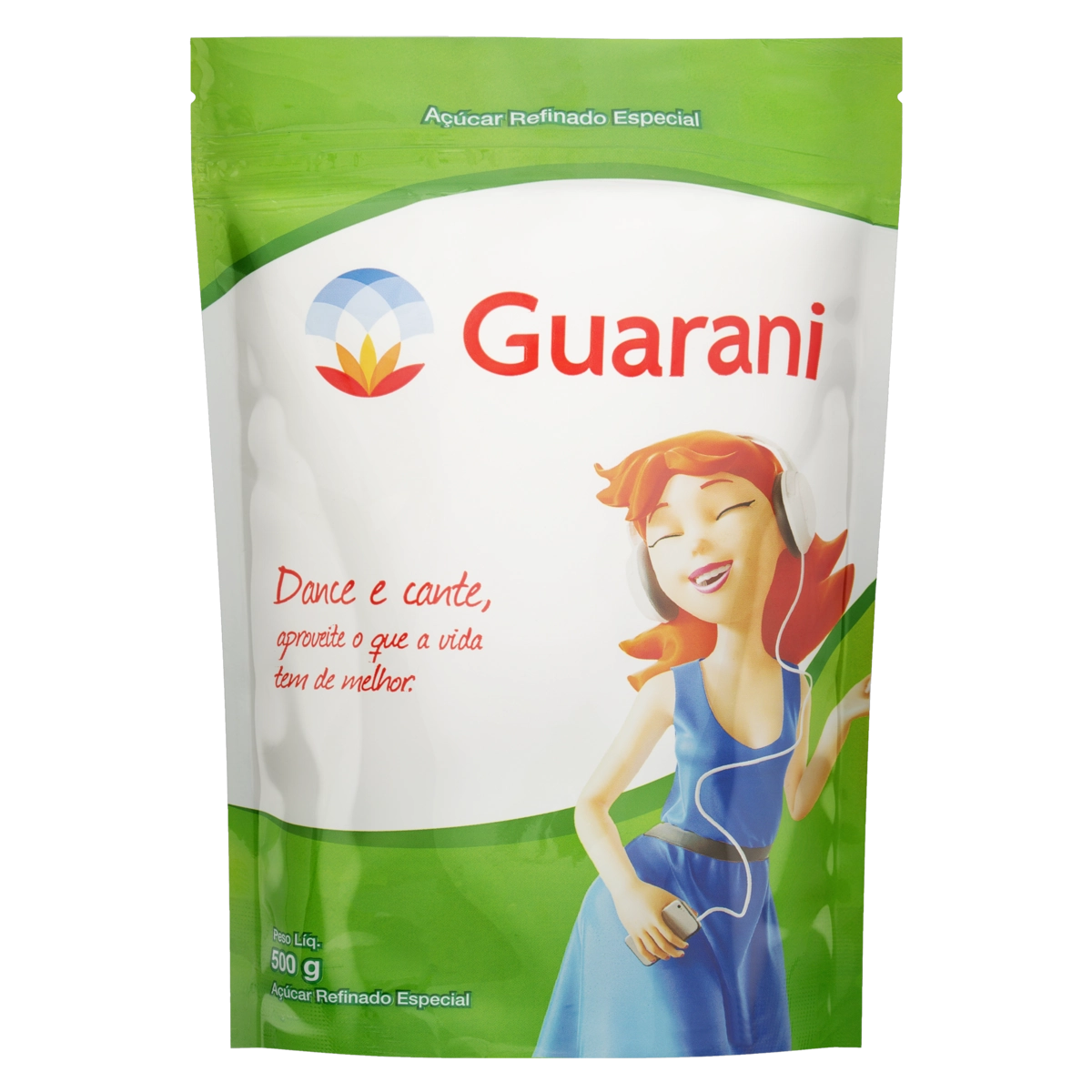 Açúcar Refinado Especial Guarani Pacote 500g
