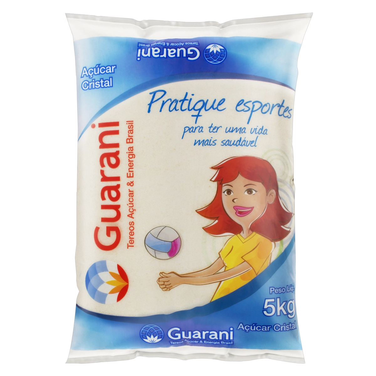 Açúcar Cristal Guarani Pacote 5kg