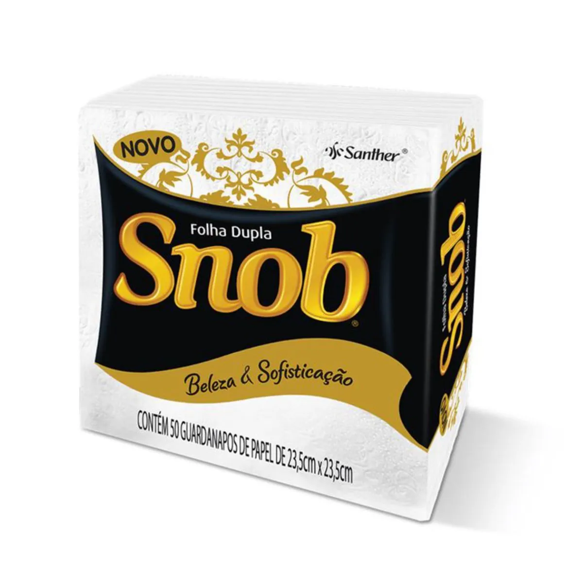 Guardanapo de Papel Folha Dupla Snob GGD23 Gala 23X5