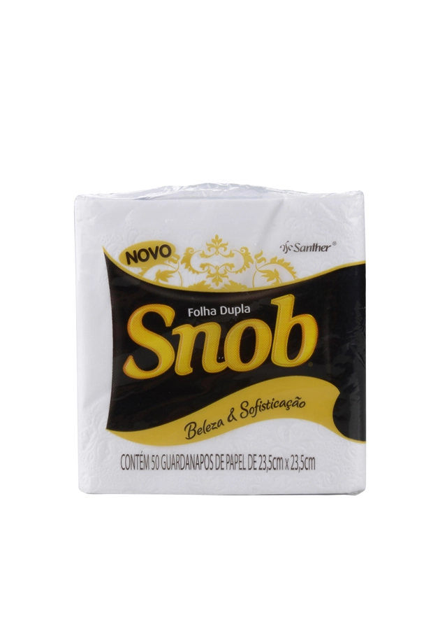Guardanapo Snob Gala 23.5x23.5 Pq Fd Ref Ggd23