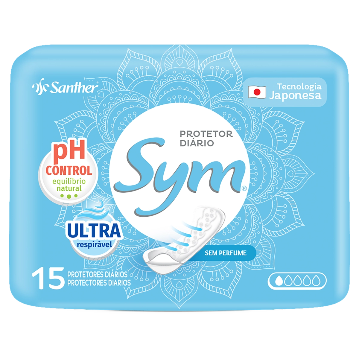 Absorvente Sym Prot Diario 4x20unidade Girls Ata04