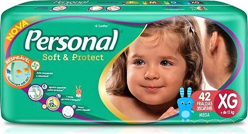 Fralda Personal Soft Protect Mega Xg Lv42 Pg38