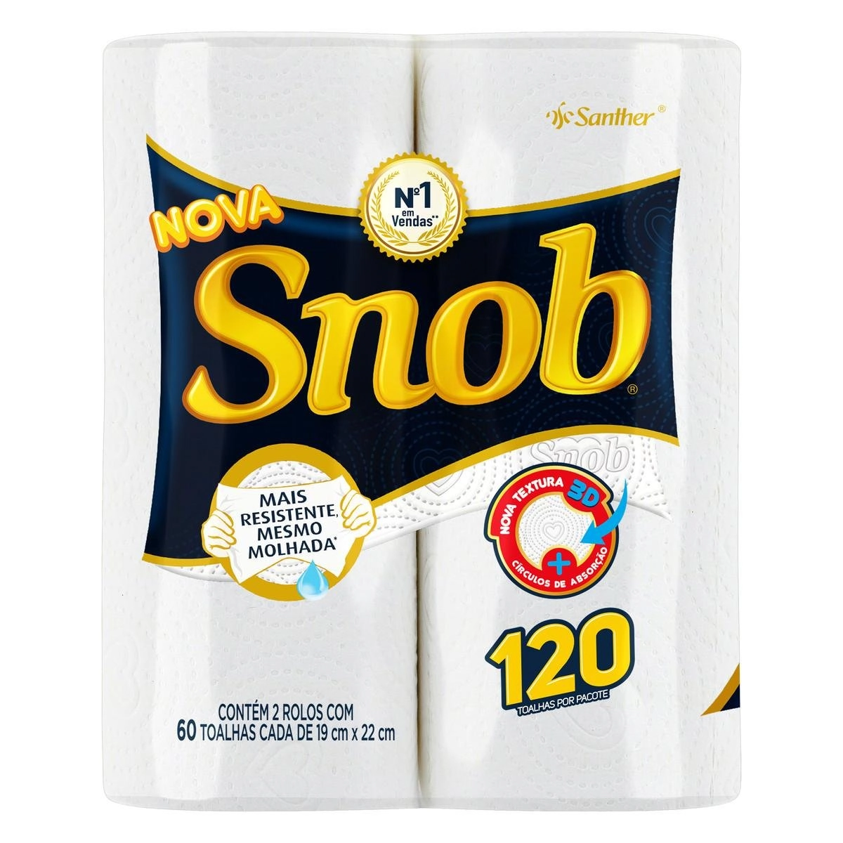TOALHA PAP SNOB C/2