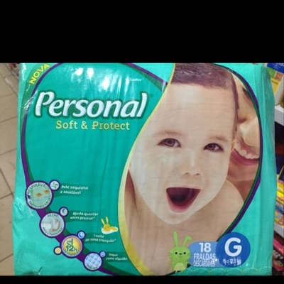 Fralda Personal Baby Jumbinho Com 18