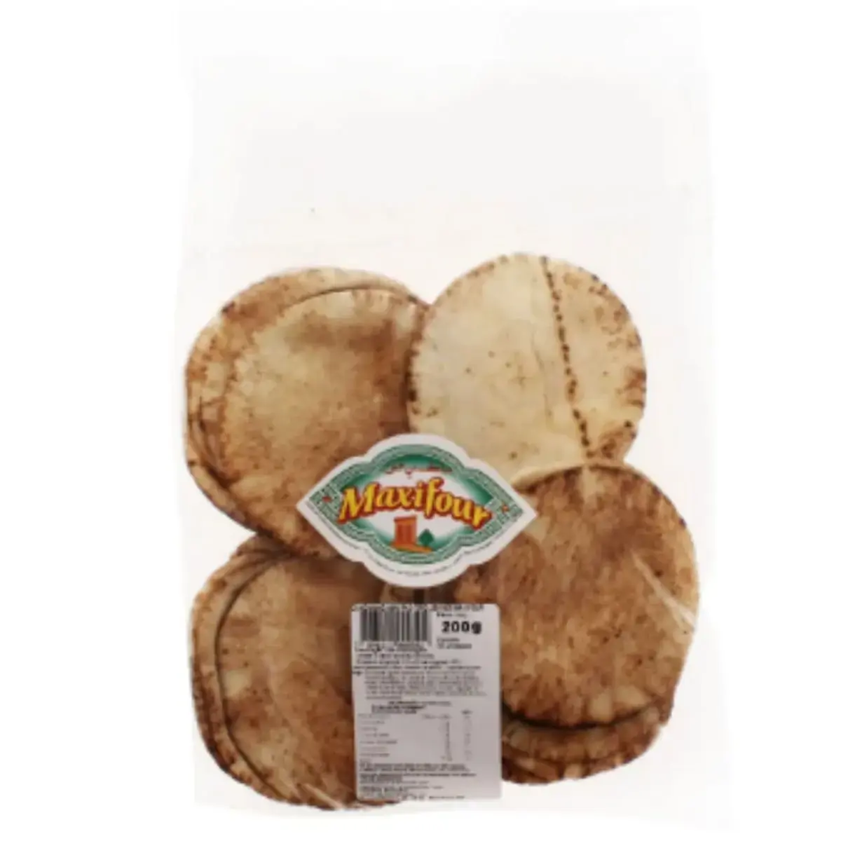 Pão Libanês Lanchinho MAXIFOUR 200g