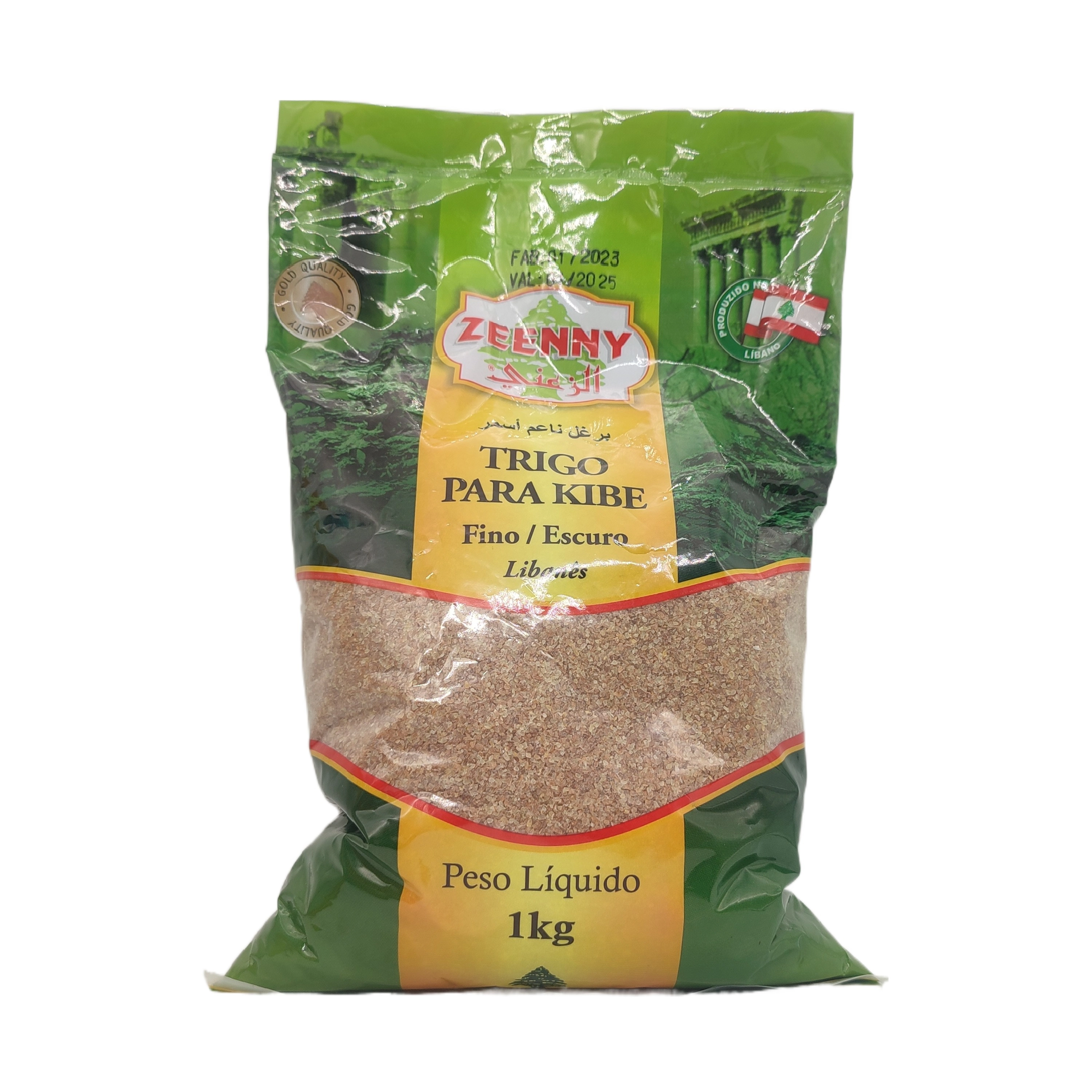 Trigo P/kibe Zeenny 1kg Escuro